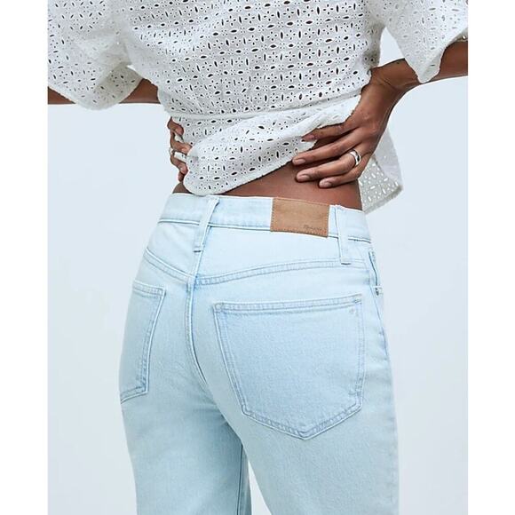 Madewell The Perfect Vintage Jeans High Rise Tapered Leg Chestnut Wash NWT 31 - Picture 5 of 12